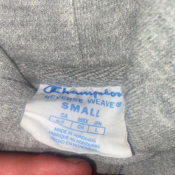 Grey champion hoodie - Picture 2 of 2